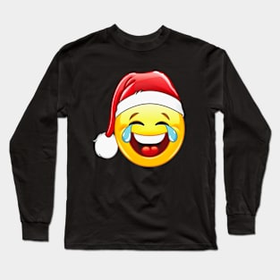 Christmas Emoji  Xmas Long Sleeve T-Shirt